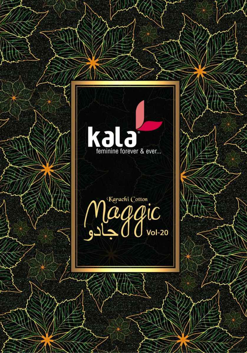 Kala Maggic Vol 20 Cotton Dress Material 12 pcs Catalogue