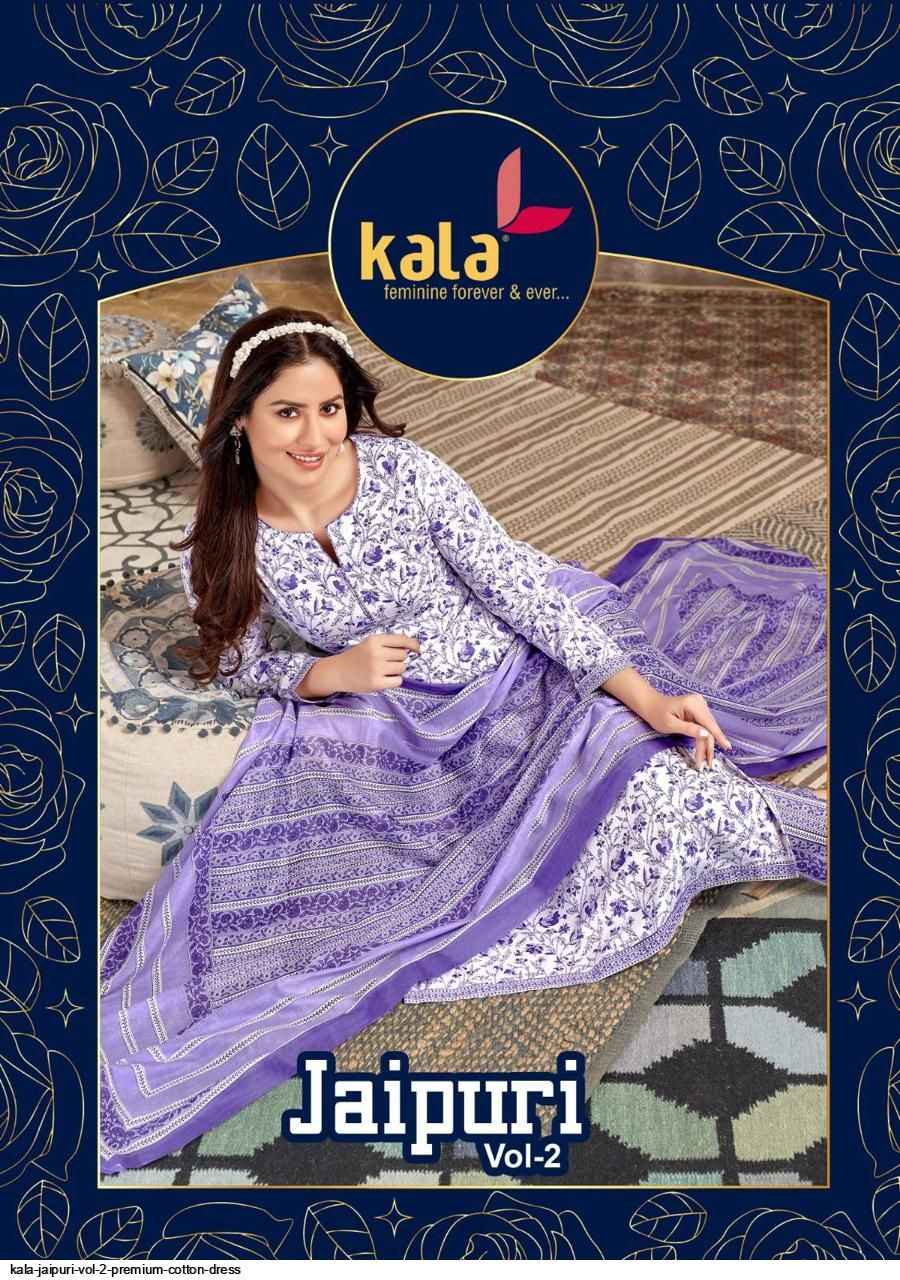 Kala Jaipuri Vol 2 Cotton Dress Material 12 pcs Catalogue