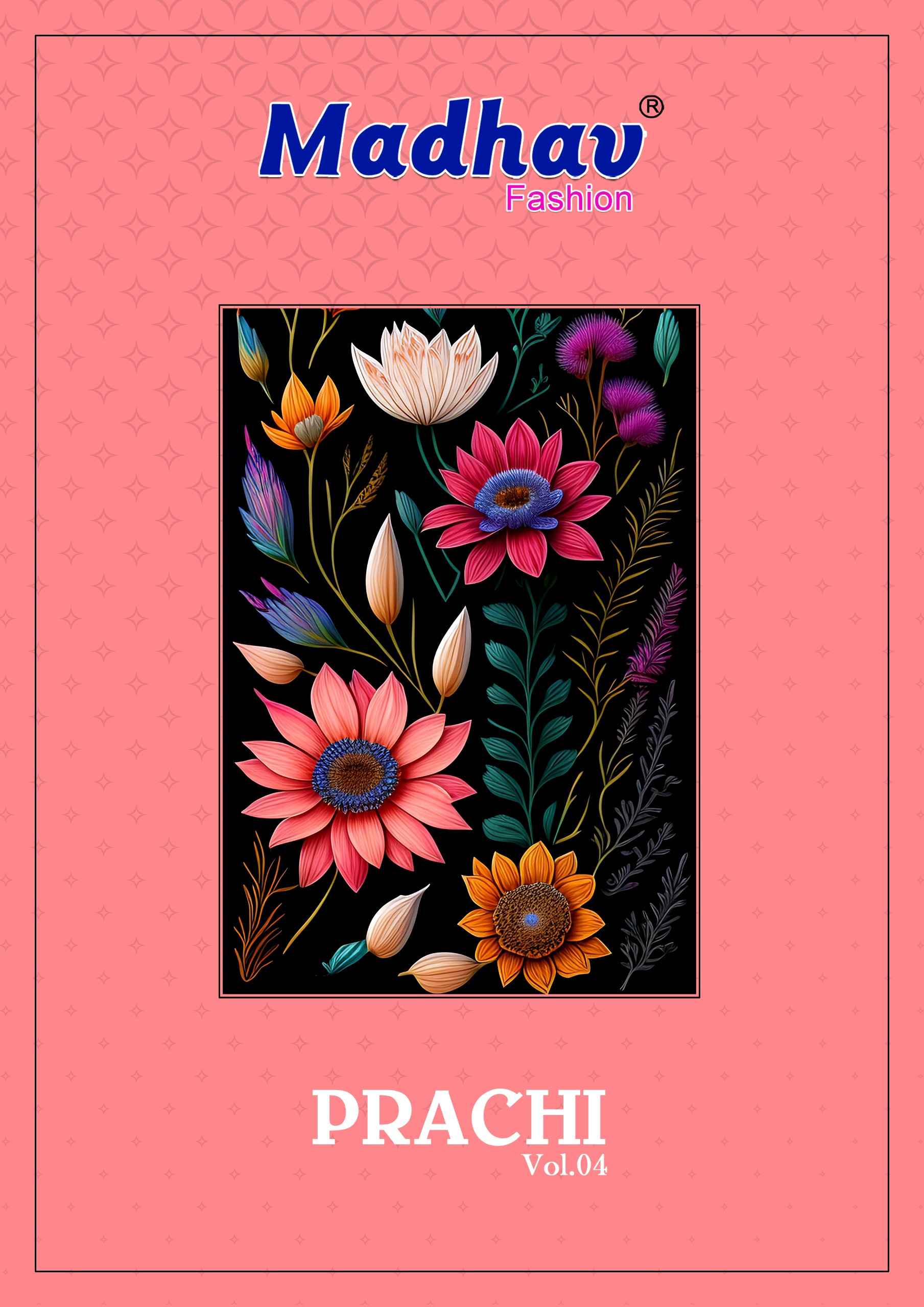 Madhav Fashion Prachi Vol 4 Cotton Dress Material 10 pcs Catalogue