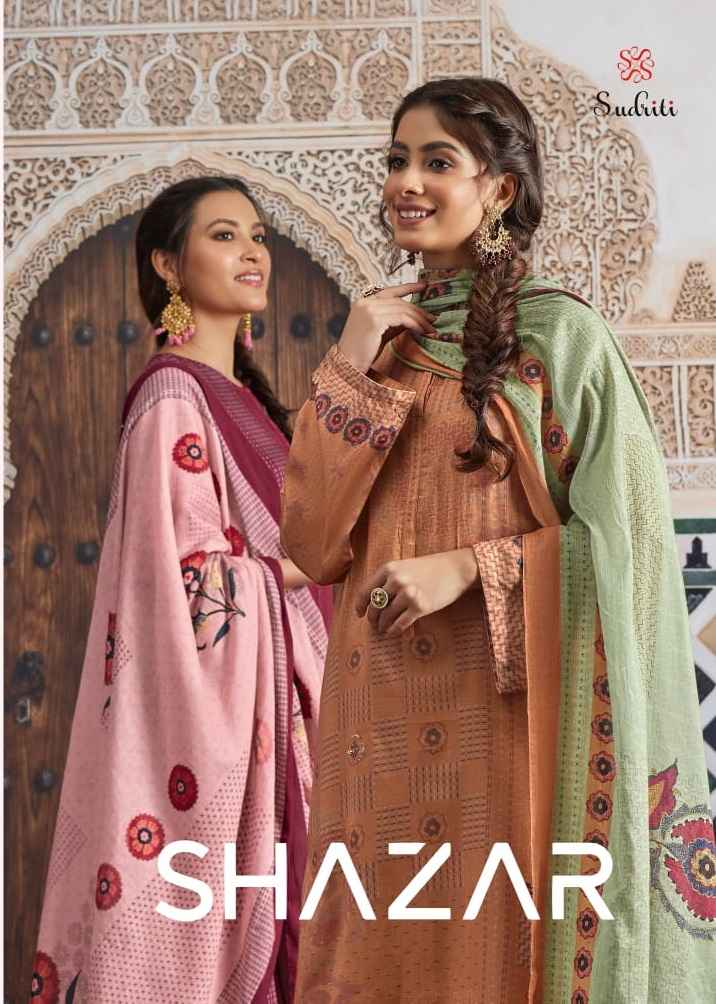 Sudriti Shazar Cotton Dress Material 8 pcs Catalogue