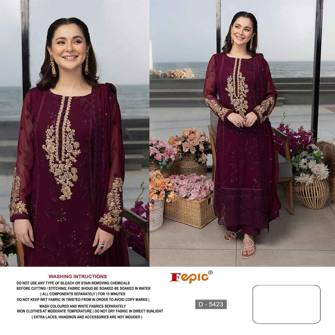 Designer Gown On Heavy Faux Georgette Fabric with inner and Digital Print  with Thread and Sequence work – Prititrendz