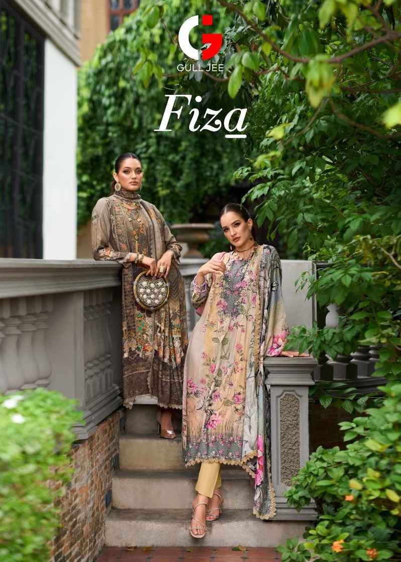Gull Jee Fiza Viscose Pashmina Dress Material 6 pcs Catalogue