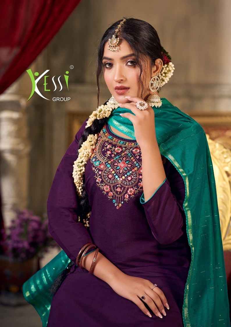 Kessi Patiyala House Vol 94 Muslin Dress Material 4 pcs Catalogue