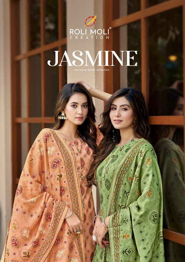 Roli Moli Creation Jasmine Pashmina Dress Material 8 pcs Catalogue