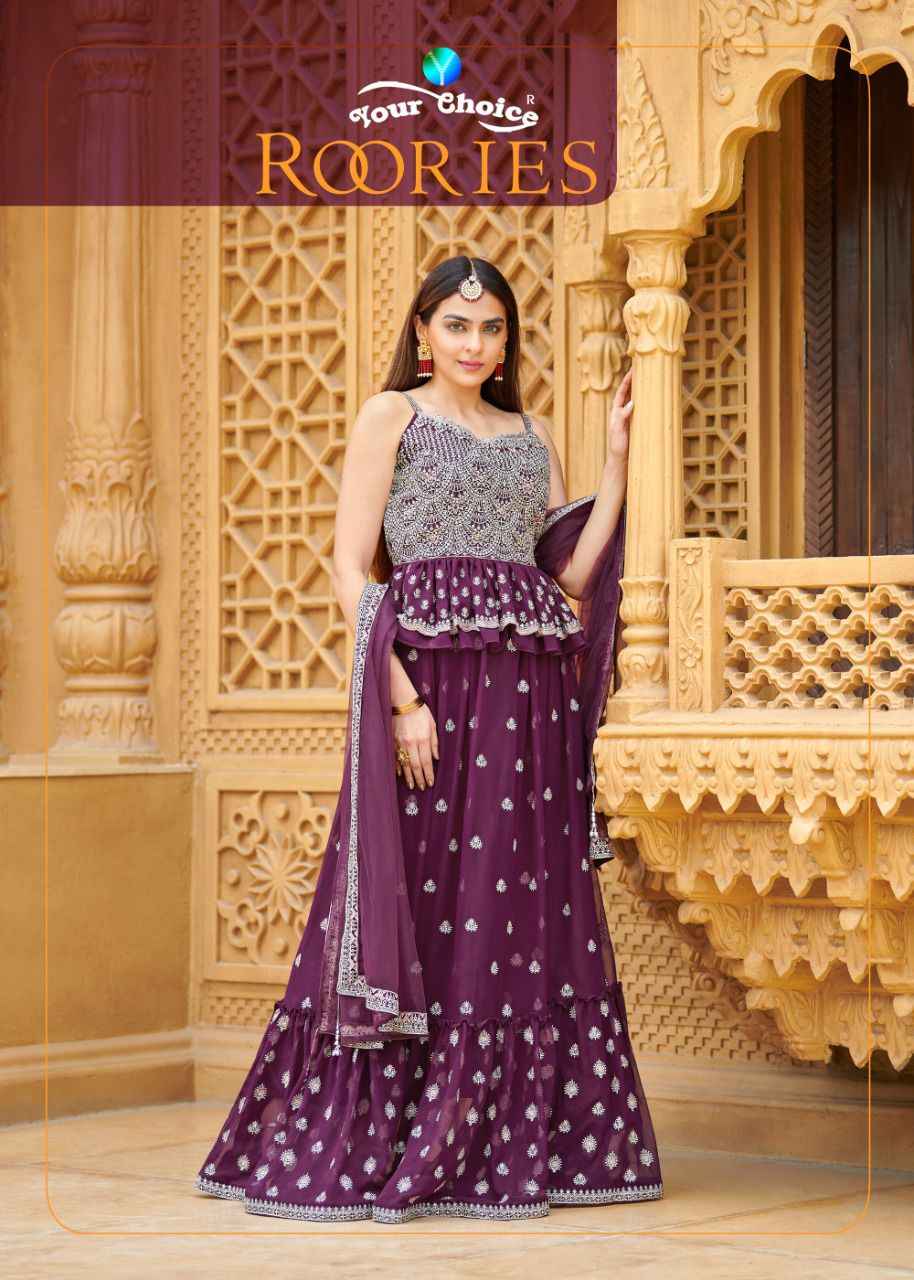 Your Choice Rookies Readymade Georgette Dress 5 pcs Catalogue