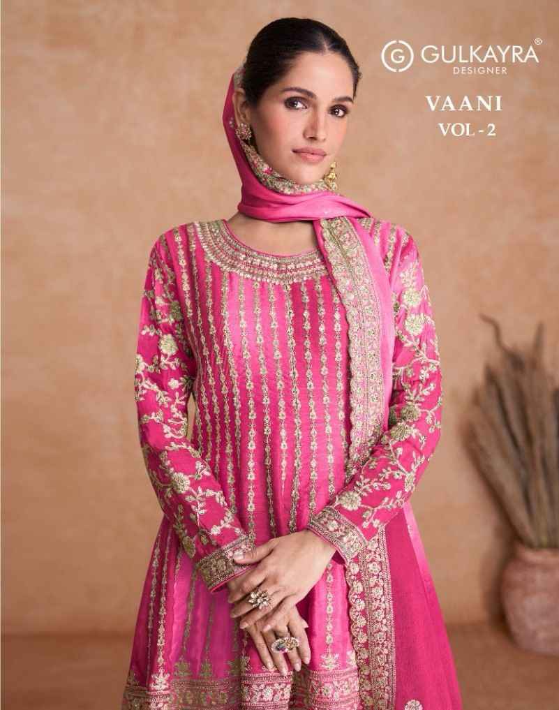 Gulkayra Vaani vol-2 Embroidered Work Readymade Suit 5 Pc Catalouge