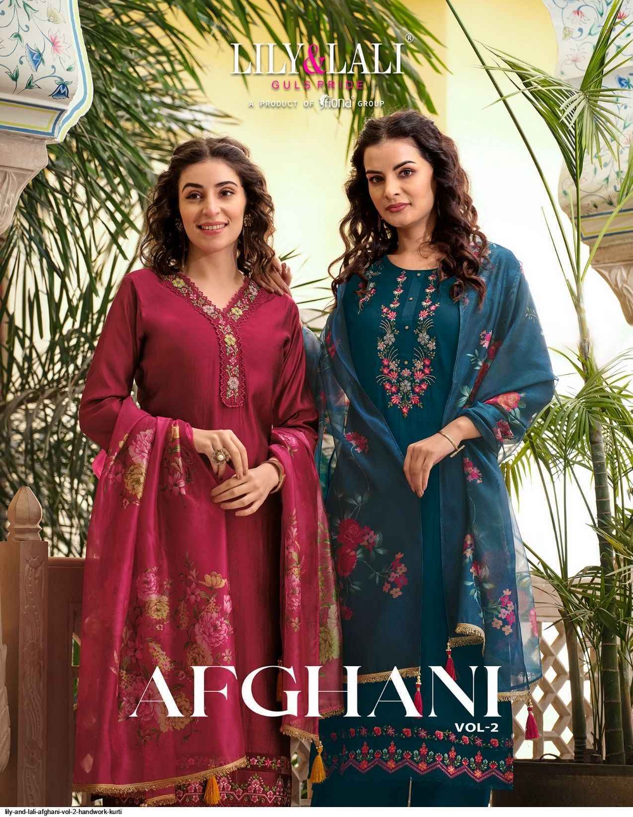 Lily And Lali Afghani Vol-2 Readymade Suit 6 Pc Catalog