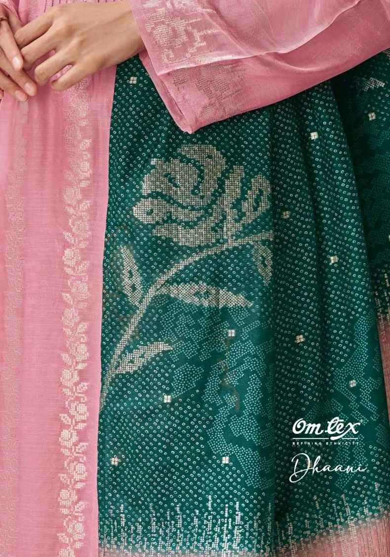 Omtex Dhaani Mayfair Silk Dress Material 4 Pc Catalog