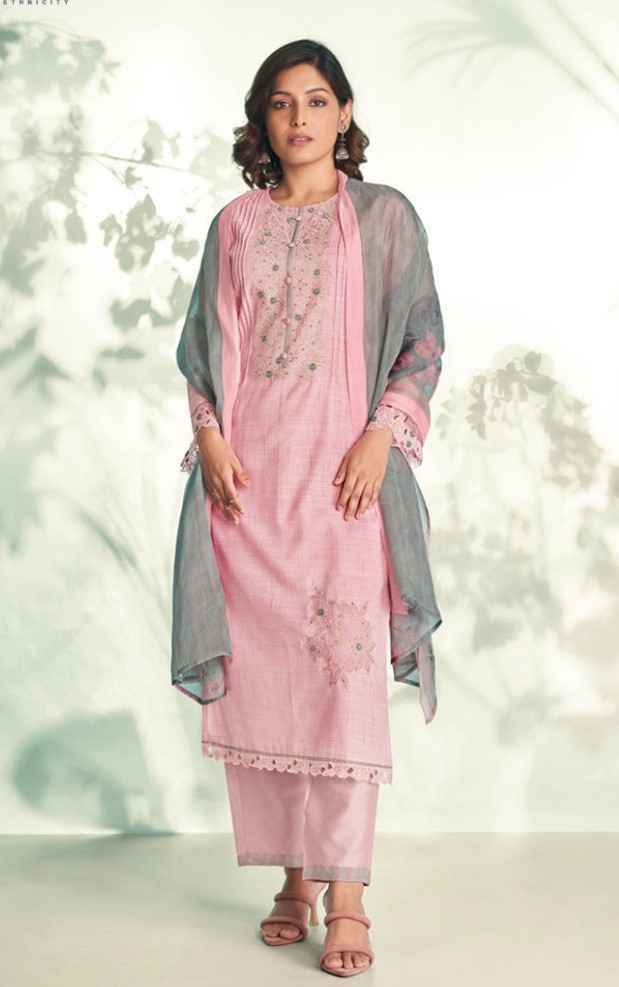 Omtex Paloma Handloom Cotton Dress Material 4 Pc Catalog
