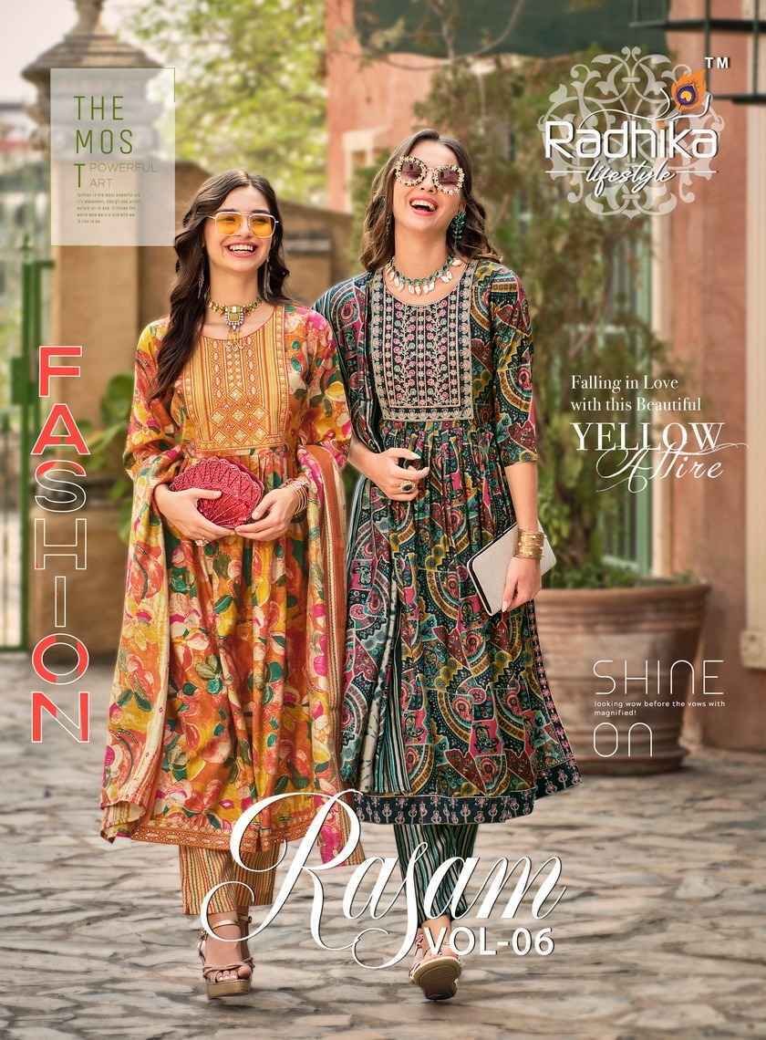 BUY ONLINE RADHIKA LIFESTYLE BRAND CATALOGUES OF DRESSES AT