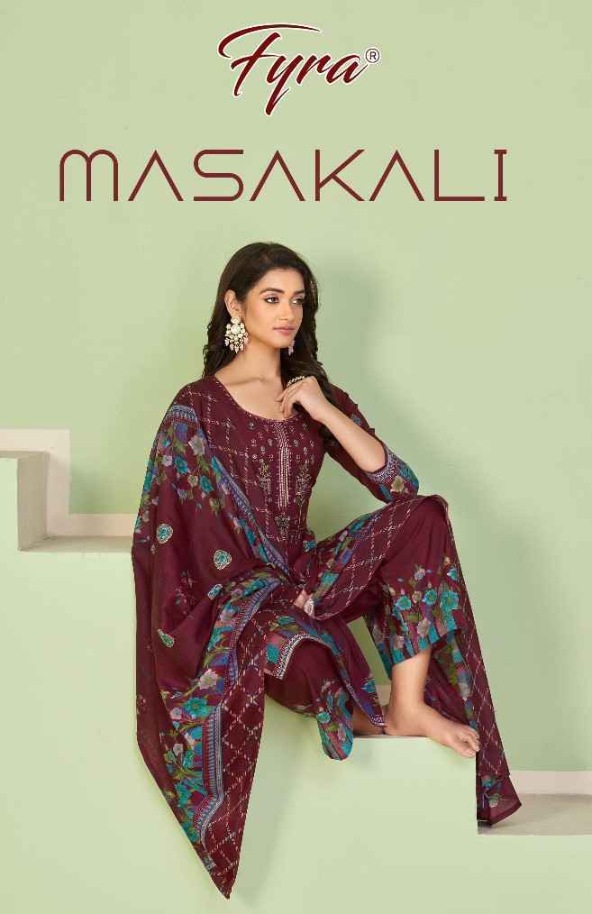 Fyra Masakali Soft Cotton Dress Material 10 Pcs Catalog