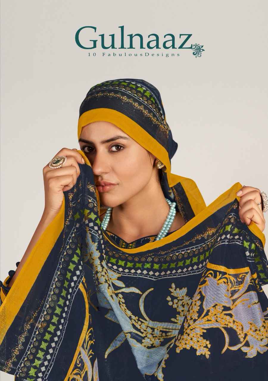 Gulnaaz Vol-1 Karachi Collection Dress Material 10 Pc Catalog