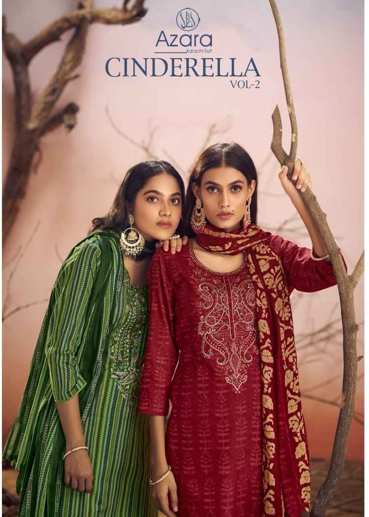 Radhika Azara Cinderella Vol-2 Cotton Dress Material 6 pcs Catalogue