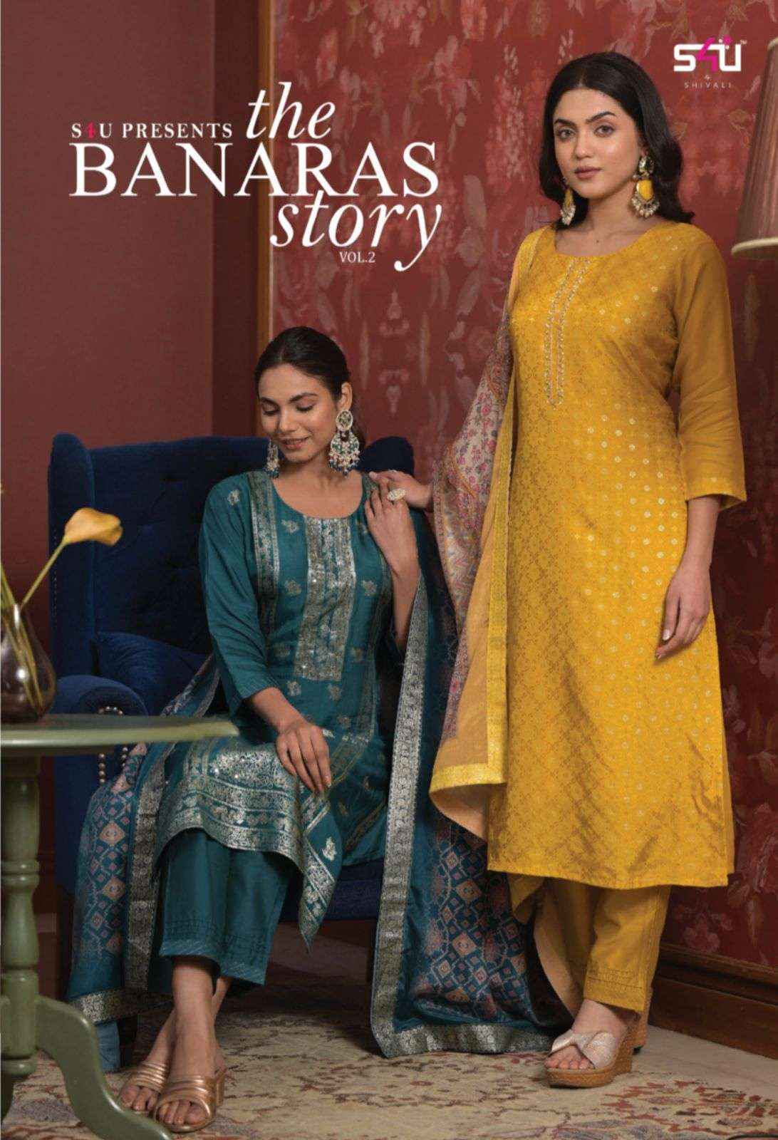 S4U The Banaras Story Vol 2 Dola Kurti Combo 5 pcs Catalogue