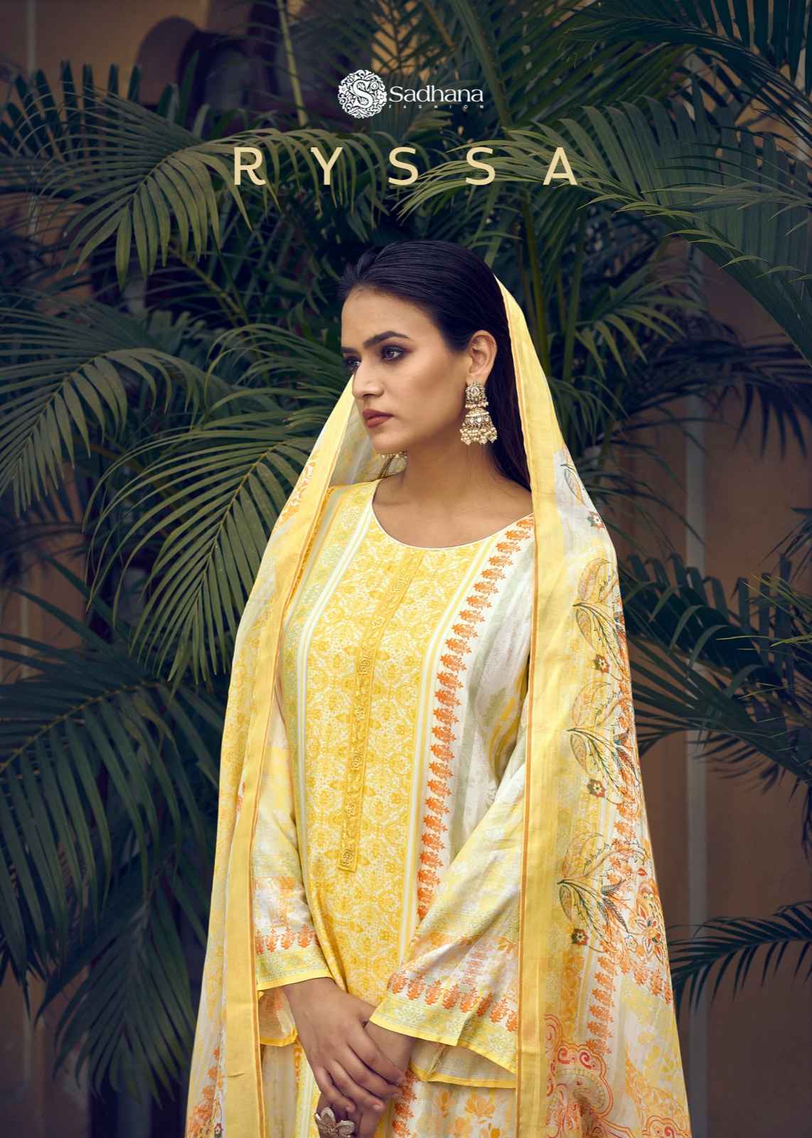 Sadhana Fashion Ryssa Pure Muslin Dress Material 8 Pc Catalog