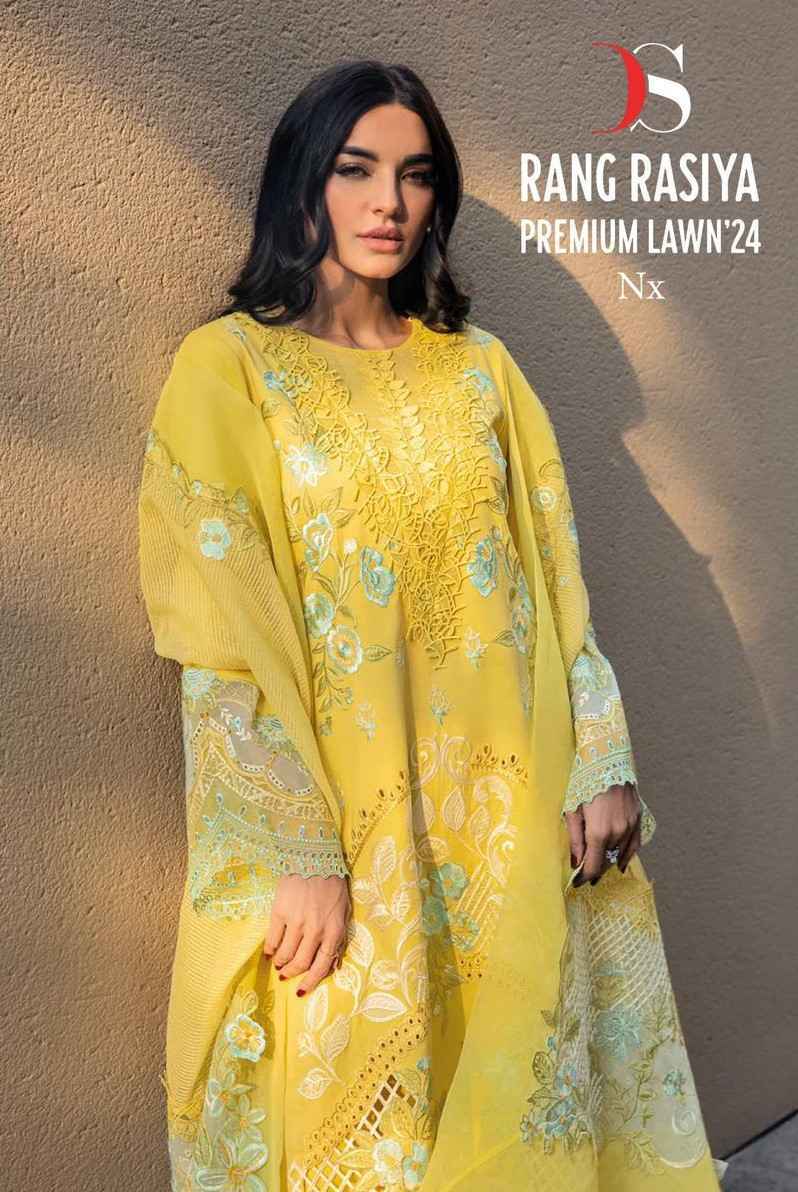 Deepsy Rang Rasiya 24 NX Cotton Dress Material 5 pcs Cataloge