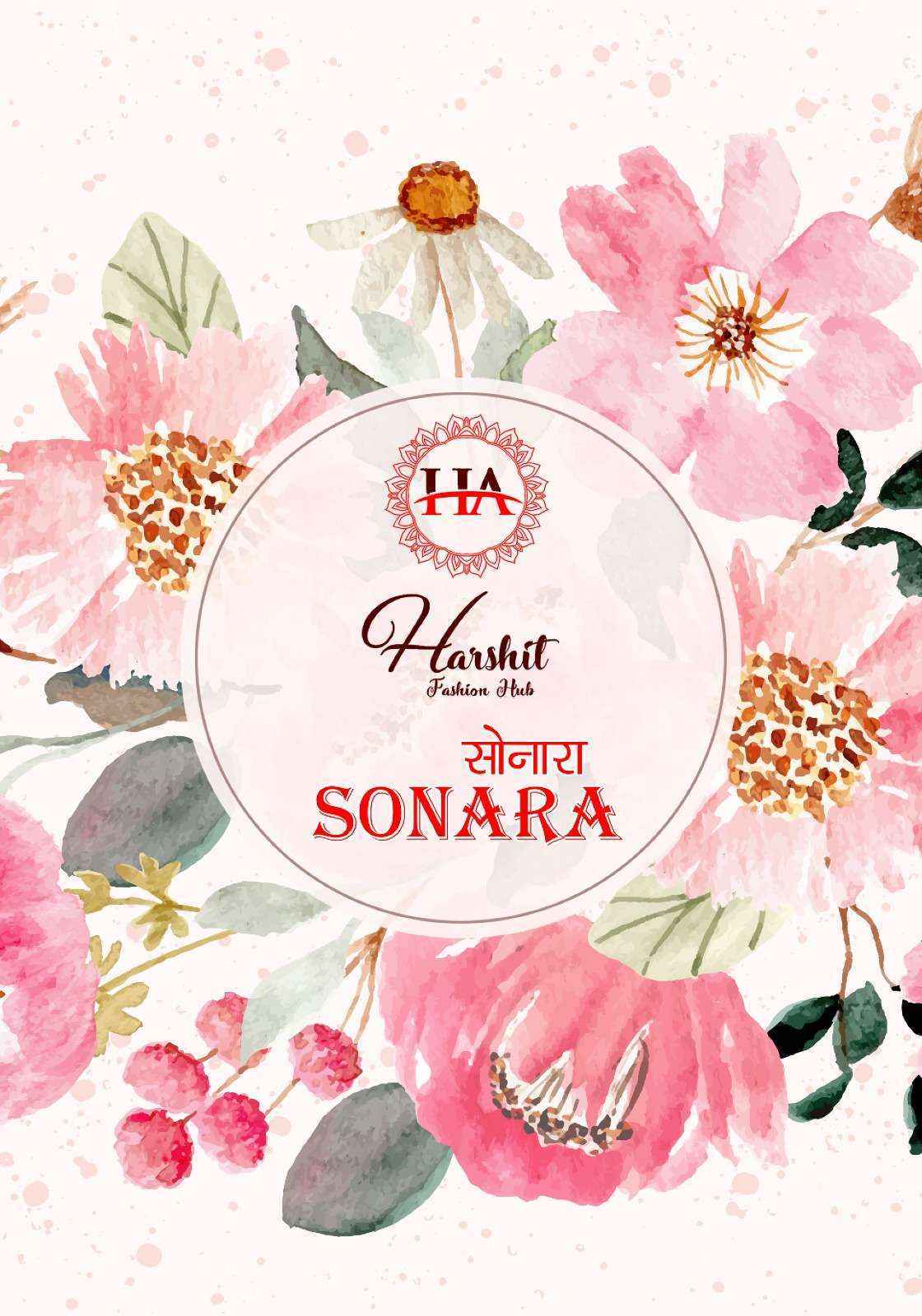 Harshit Fashion Hub Sonara Viscose Dress Material 8 pcs Catalogue