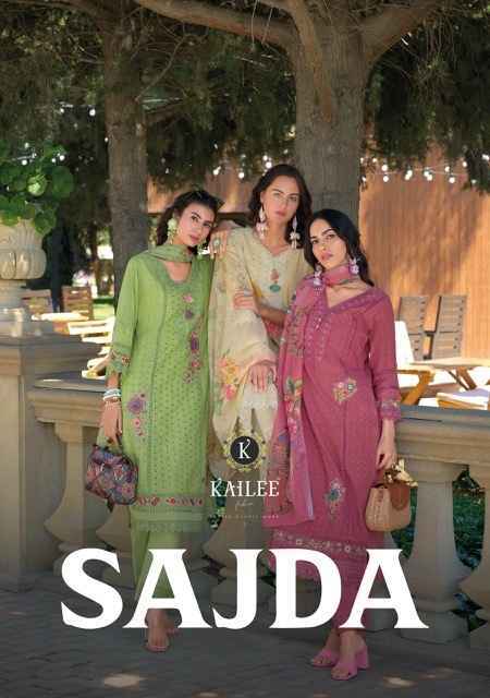 Kailee Fashion Sajda Readymade Cotton Dress 4 pcs Catalogue