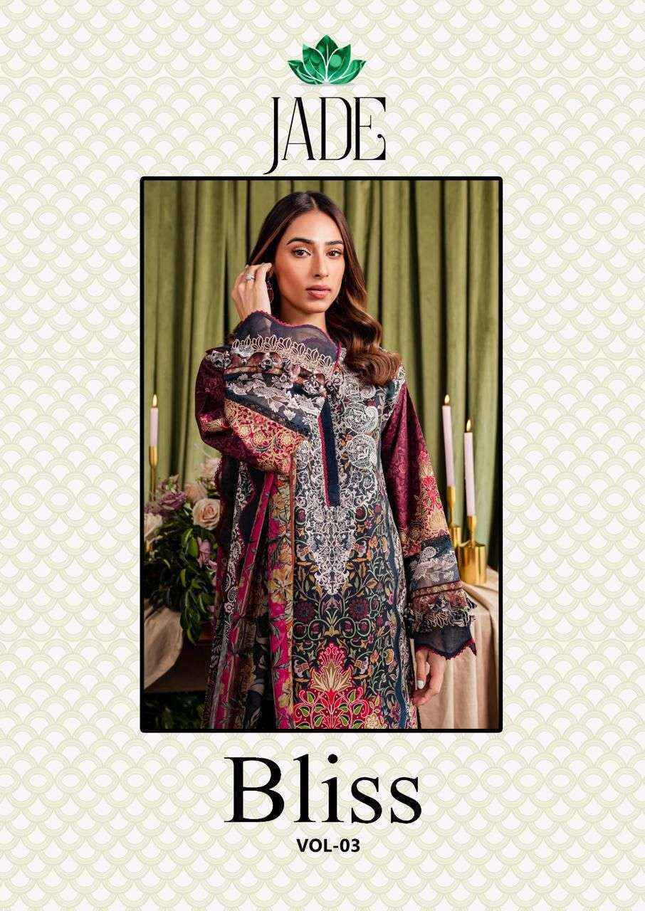 Nand Gopal Jade Bliss Vol 3 Cotton Dress Material 8 pcs Catalogue