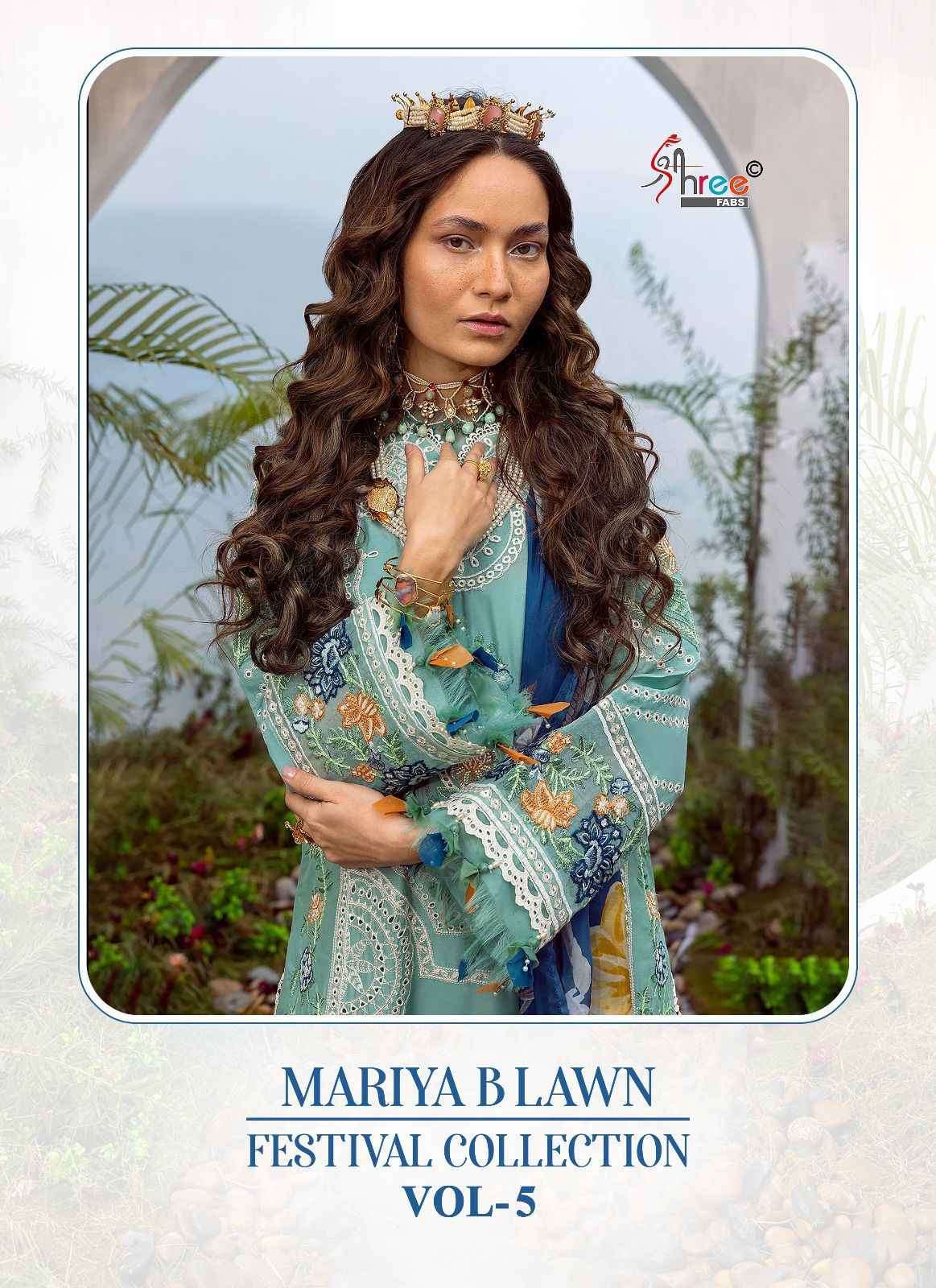 Shree Fab Mariya B Lawn Festival Collection Vol-5 Cotton Dress Material 4 pcs Catalogue