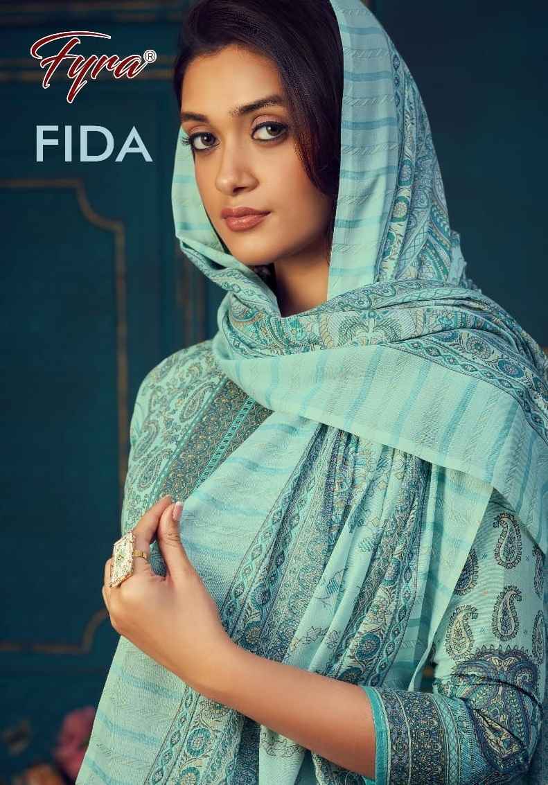 Alok Fida Cotton Dress Material 10 pcs Catalogue