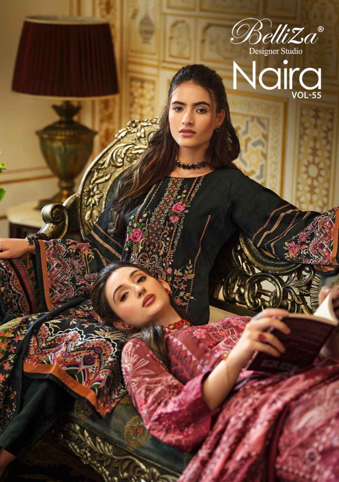Belliza Naira Vol 55 Cotton Dress Material 8 pcs Cataloge