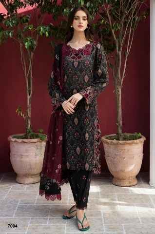 Deepsy Ramsha Rangrez Luxury Lawn 24-2 Cotton Dress Material 7 pcs Catalogue