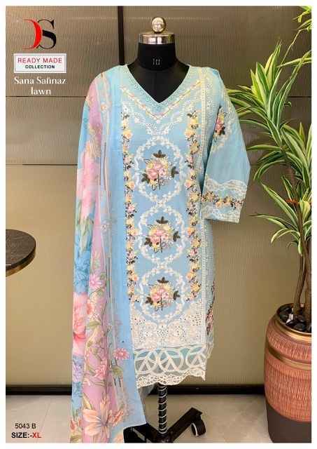 Deepsy Sana Safinaz Lawn Readymade Cotton Dress 5 pcs Catalogue