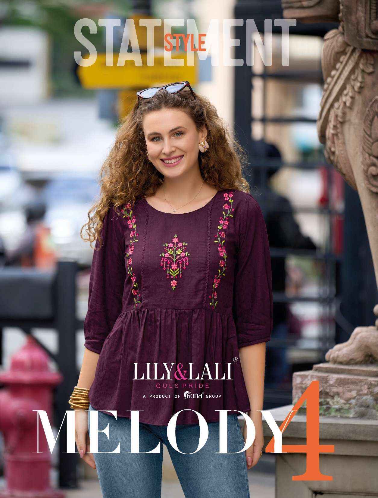 Lily & Lali Melody Vol 4 Short Rayon Kurti 8 pcs Catalogue