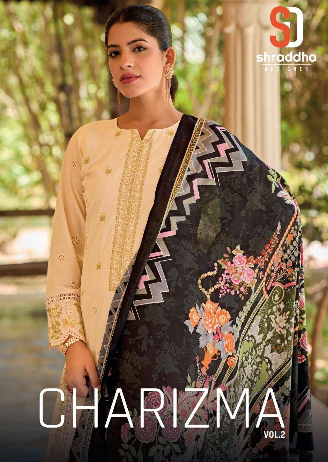 Shraddha Designer Charizma Vol 2 Cotton Dress Material 4 pcs Catalogue