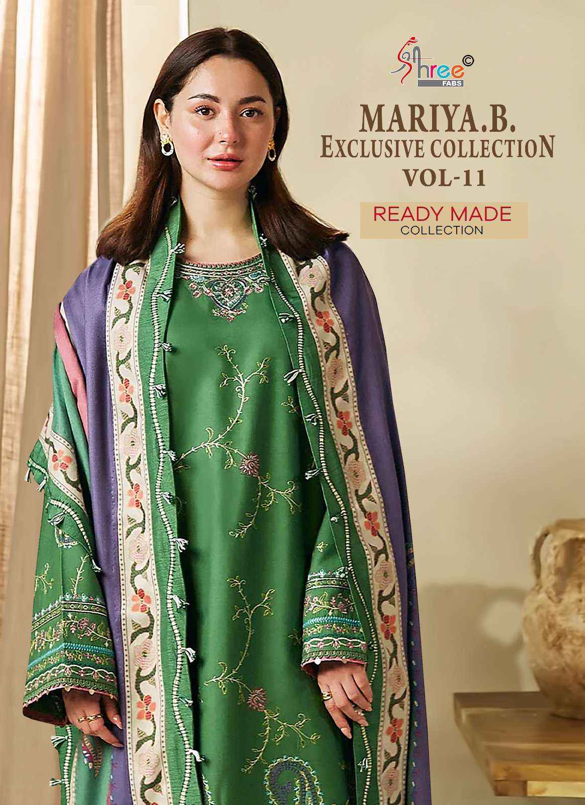 Shree Fabs Mariya B Exclusive Collection Vol-11 Readymade Rayon Cotton Dress 8 pcs Catalogue