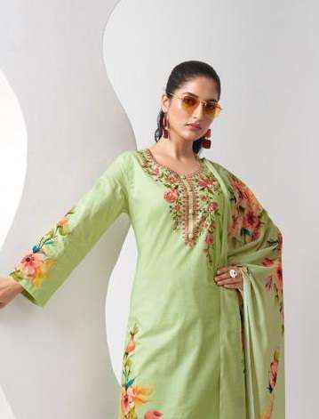 Kesar Karachi Prints Dreams Lawn Cotton Dress Material 6 pcs Catalogue