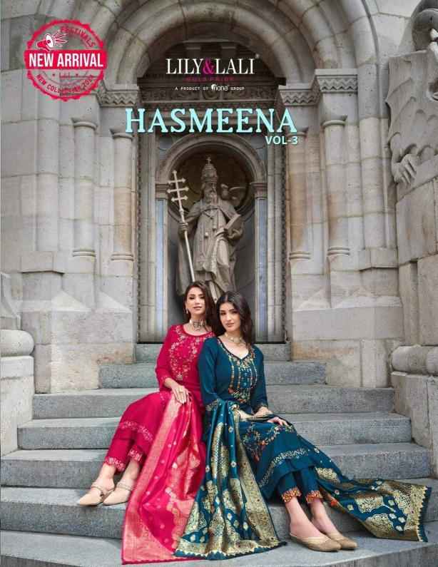 Lily & Lali Hasmeena Vol 3 Viscose Kurti Combo 6 pcs Catalogue