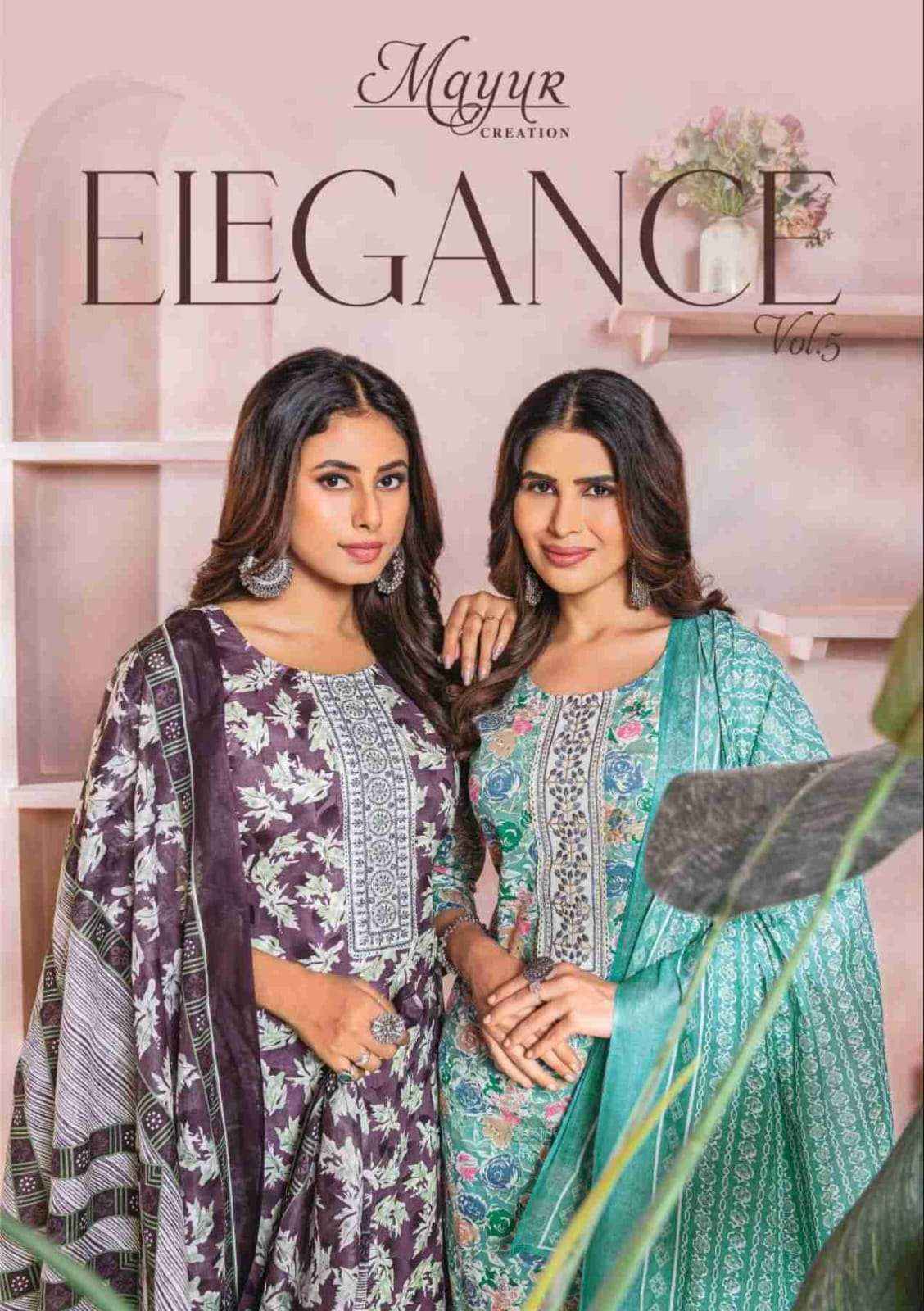 Mayur Creation Elegance Vol 5 Cotton Kurti Combo 10 pcs Catalogue