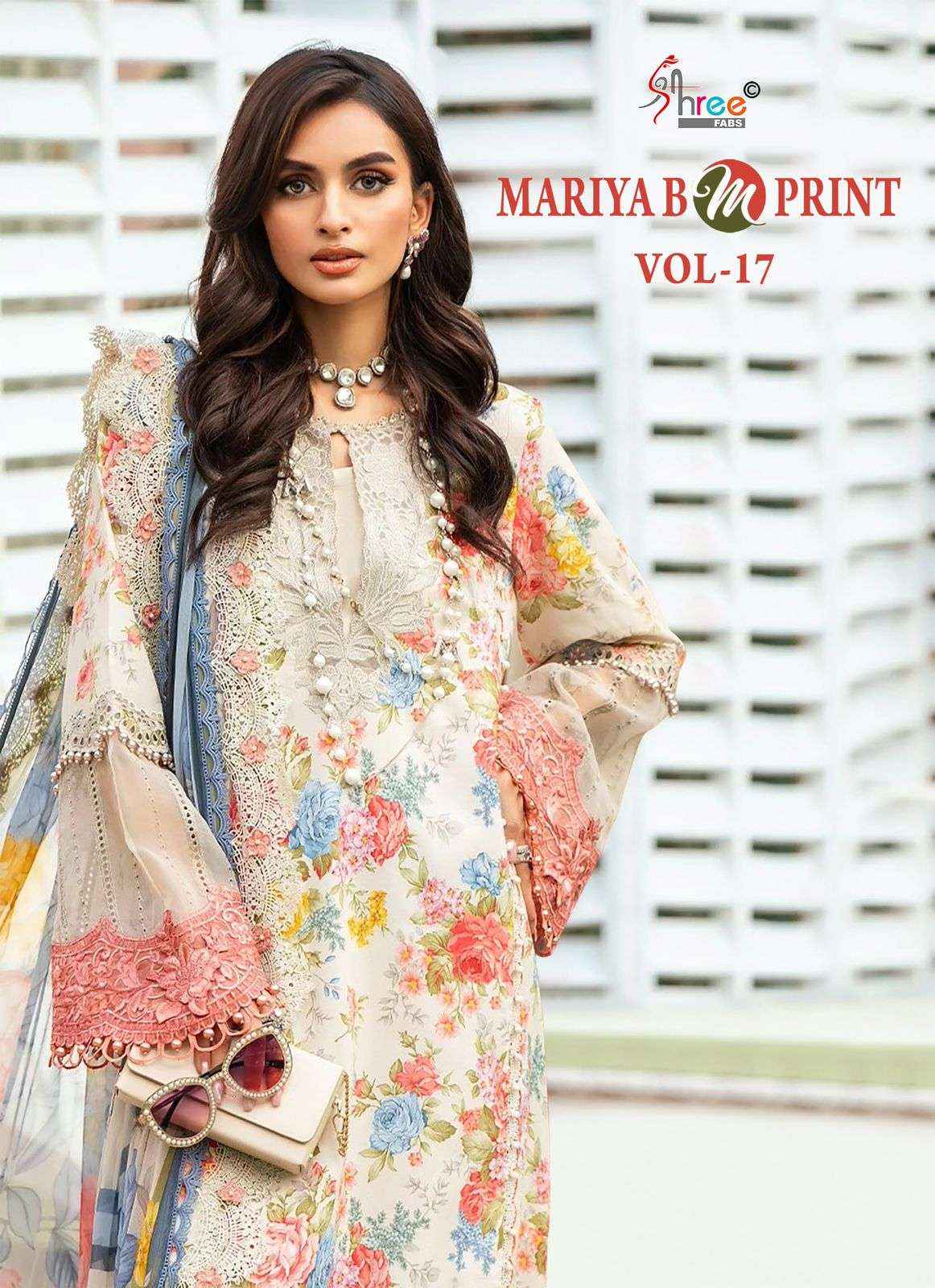 Shree Fabs Mariya B M Print Vol 17 Cotton Dress Material 6 pcs Catalogue