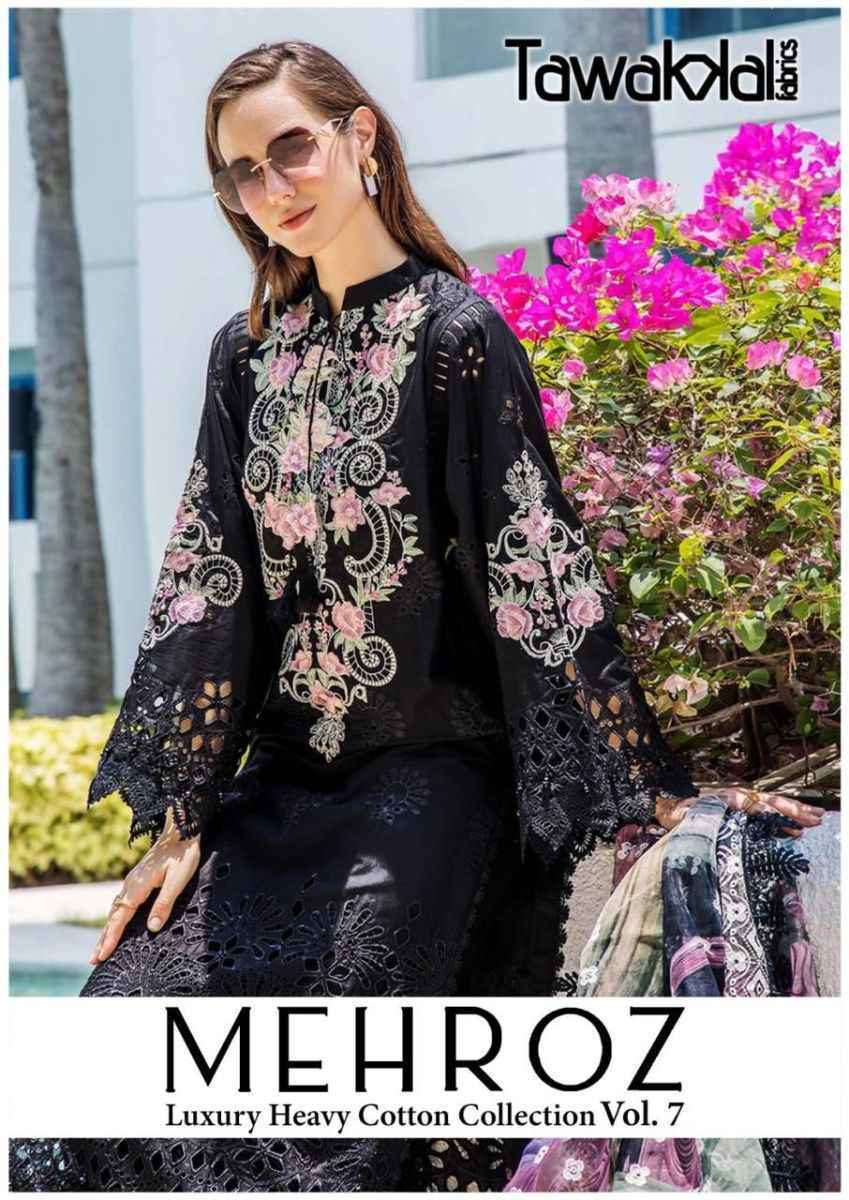 Tawakkal Mehroz Luxury Heavy Cotton Collection Vol-7 Cotton Dress Material 10 pcs Catalogue