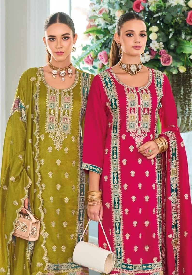 Eba Lifestyle Noura Readymade Silk Dress 2 pcs Catalogue