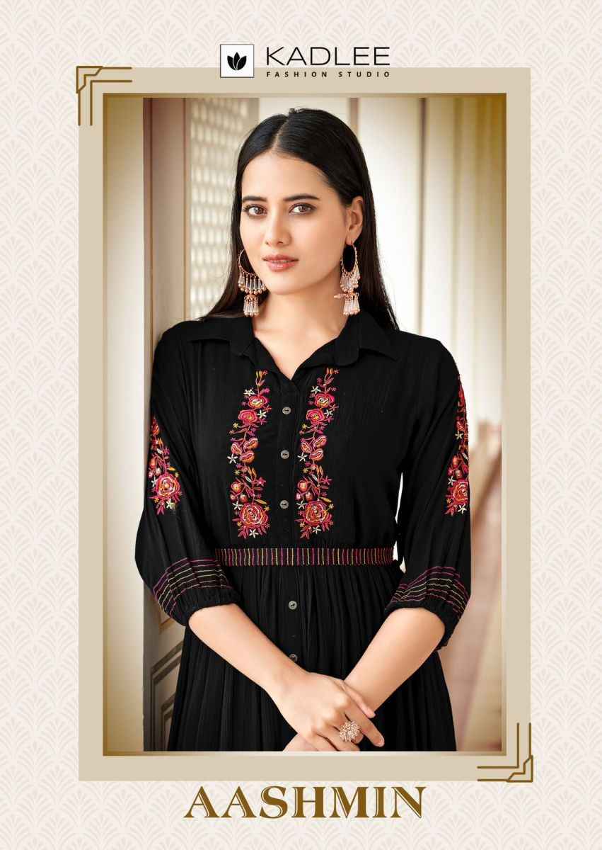 Kadlee Aashmin Rayon Kurti 6 pcs Catalogue