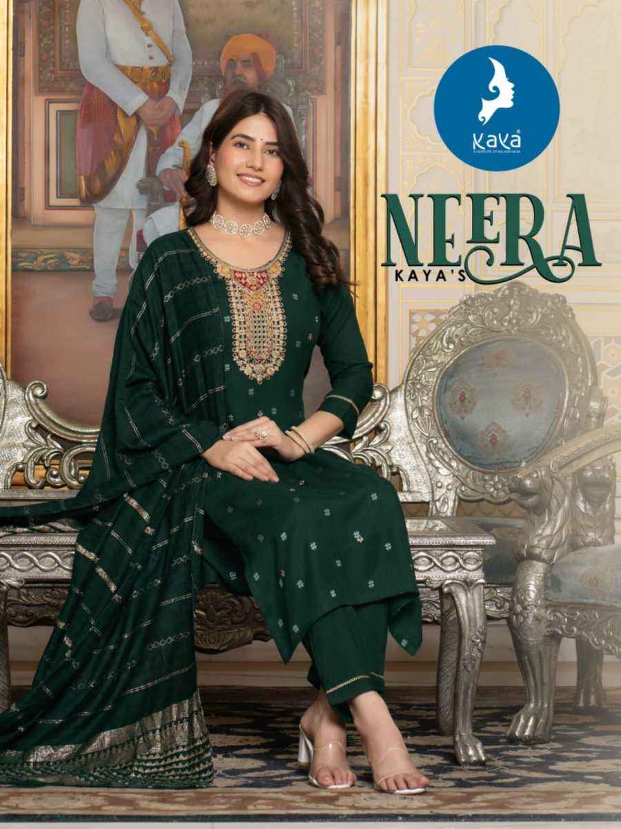 Kaya Neera Rayon Kurti Combo 6 pcs Catalogue