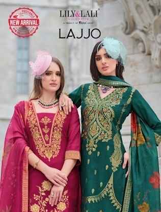 Lily & Lali Lajjo Jacquard Silk Kurti Combo 6 pcs Catalogue