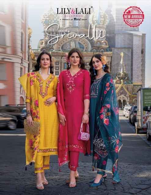 Lily & Lali Srivalli Viscose Kurti Combo 6 pcs Catalogue