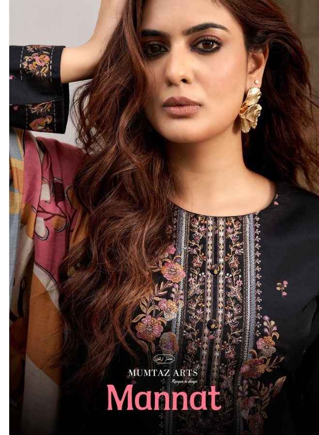 Mumtaz Arts Mannat Viscose Dress Material 6 pcs Catalogue