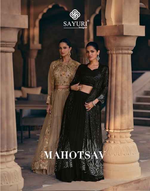 Sayuri Designer Mahotsav Readymade Chinon Silk Dress 3 pcs Catalogue