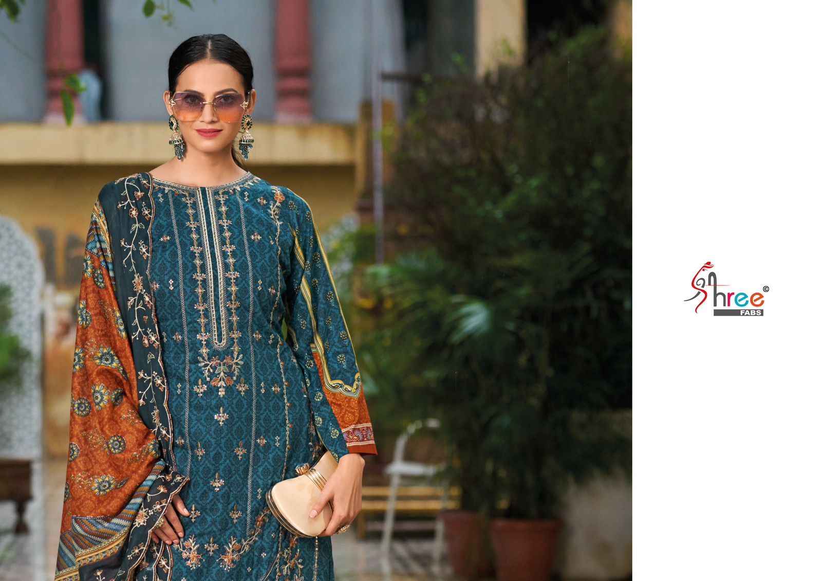 Shree Fabs Bin Saeed Lawn Collection Vol 14 Cotton Dress Material 7 pcs Catalogue