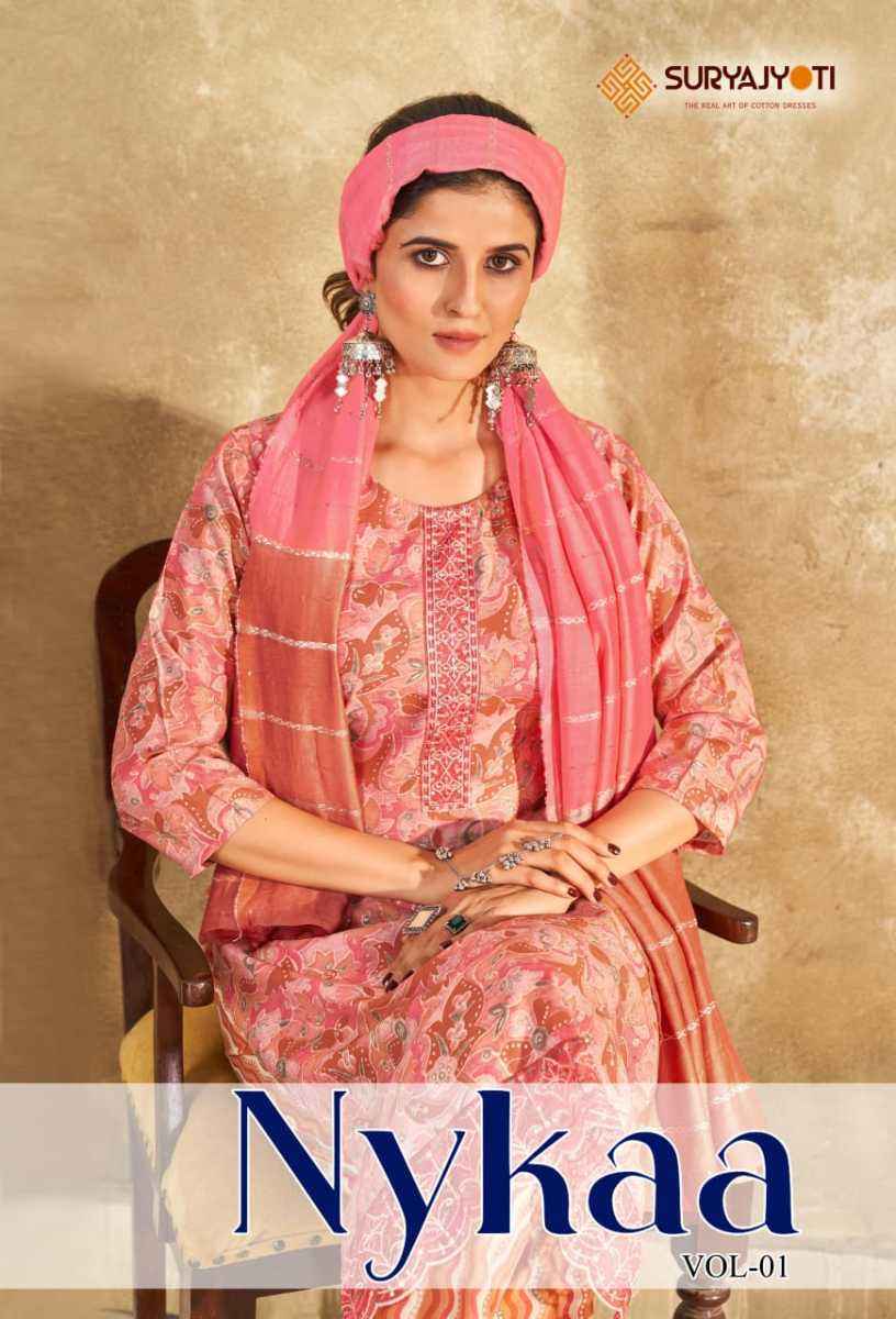 Suryajyoti Nykaa Vol 1 Readymade Modal Dress 8 pcs Catalogue