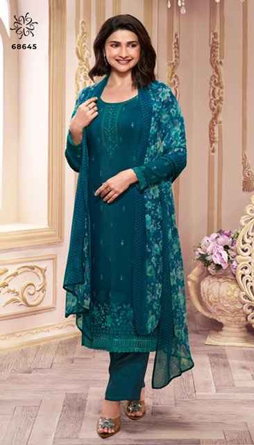 Vinay Fashion Royal Crepe 46 Crepe Dress Material 8 pcs Catalogue