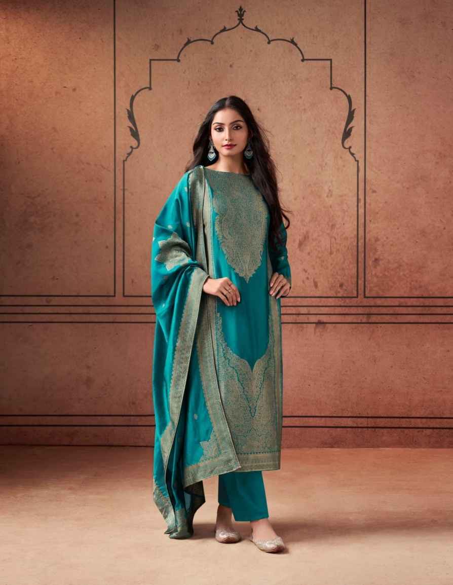 Zisa Silky Vol 5 Bamberg Silk Dress Material 4 pcs Catalogue