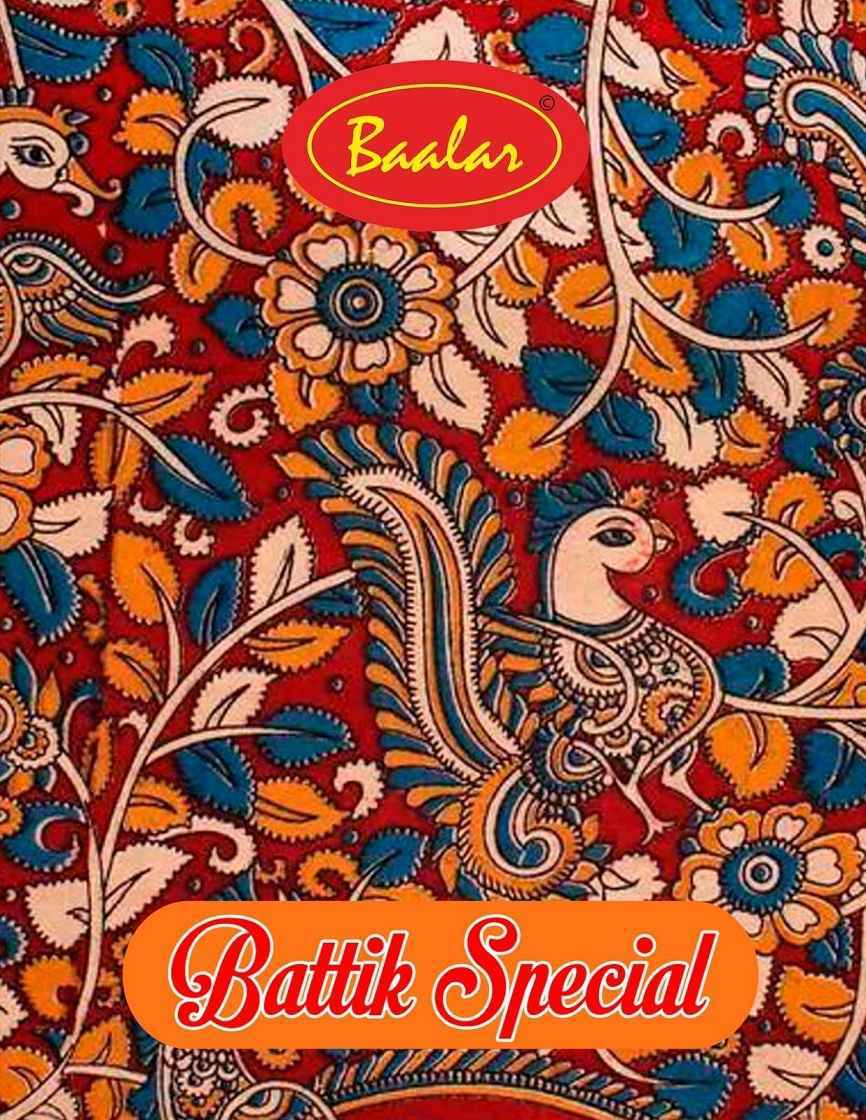 Baalar Batik Special Vol-3 Readymade Cotton Dress 12 pcs Catalogue