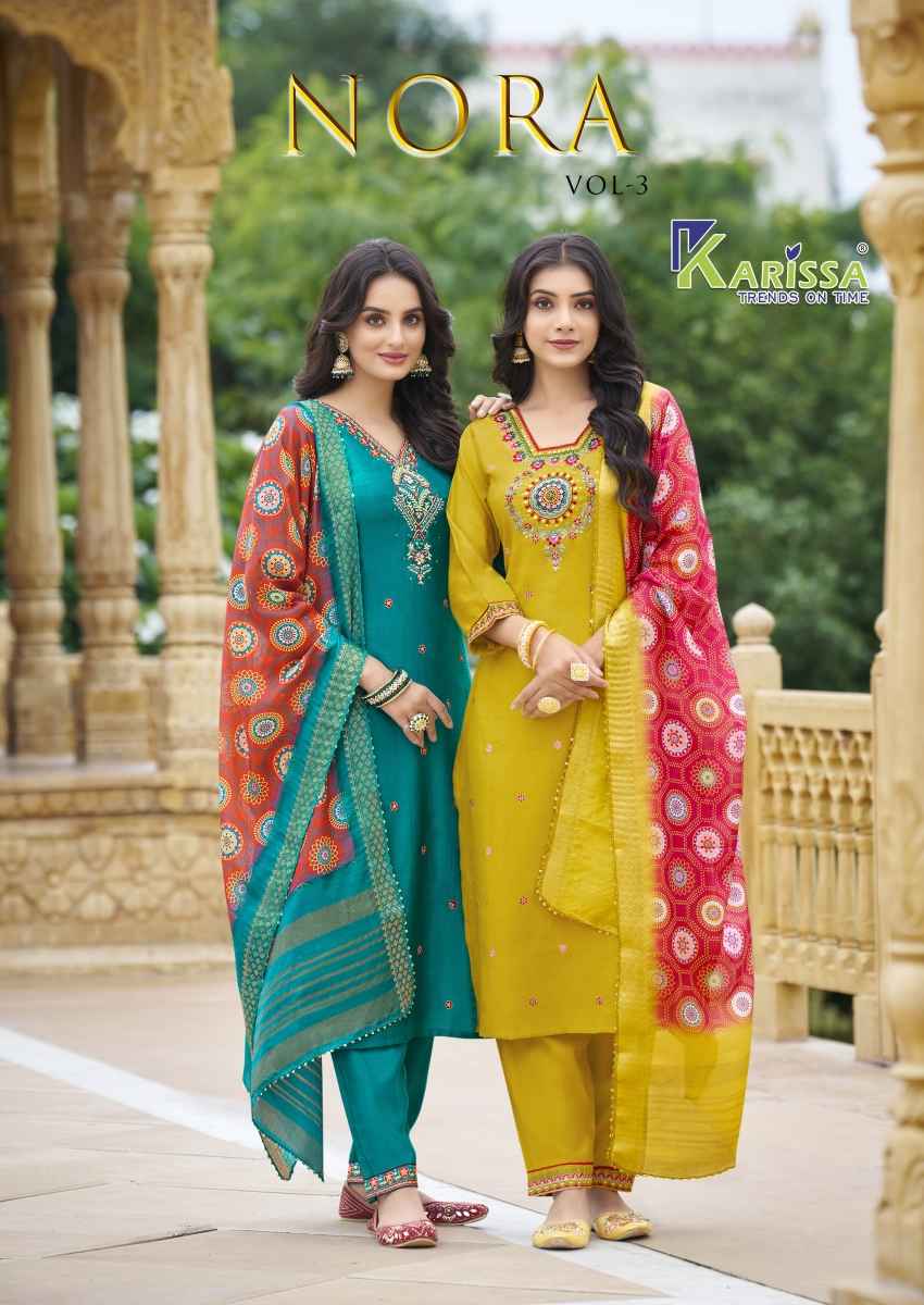 Karissa Nora Vol 3 Viscose Kurti Combo 6 pcs Catalogue