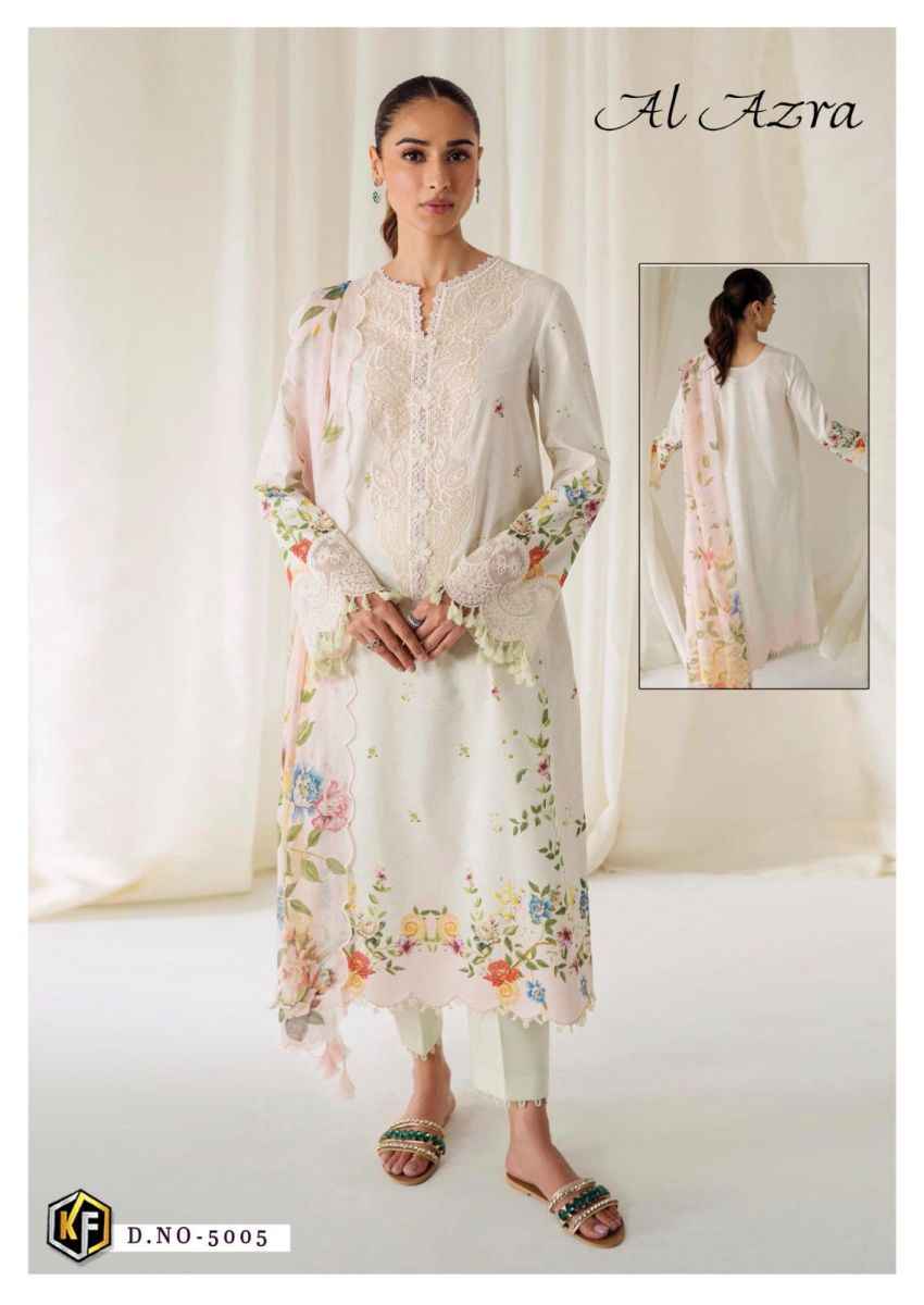 Keval Fab Al Azra Vol 5 Cotton Dress Material 6 pcs Catalogue